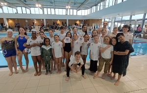Compétition U11 : de beaux progrès pour les nageurs d’Annemasse !